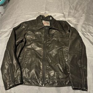 Levi’s Men's Black Leather Jacket
